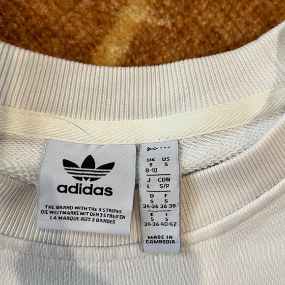 adidas Floral Graphics Sweatshirt Size S (part of a matching set, if desired) - Picture 5 of 6